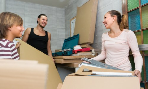 Office removals team planning a business move in Richmond