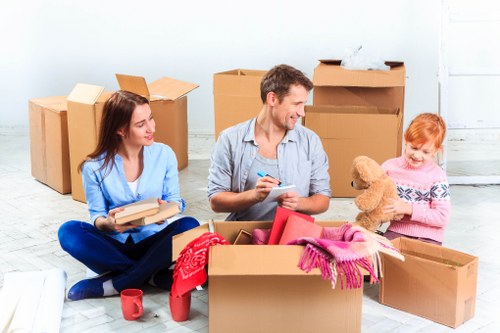 Local furniture removals team handling household items in Richmond