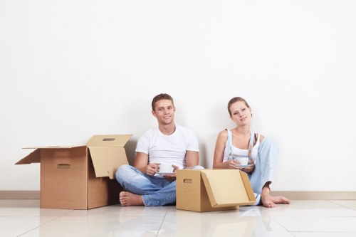 Commercial removal truck hire for Richmond office relocation