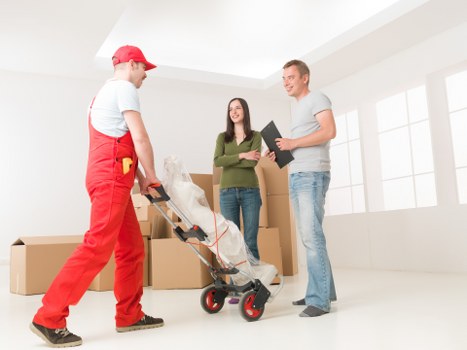 Business relocation setup for a local commercial move in Richmond
